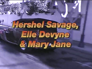 Hershel Savage, Elle devyne, Mary Jane anal threesome troia